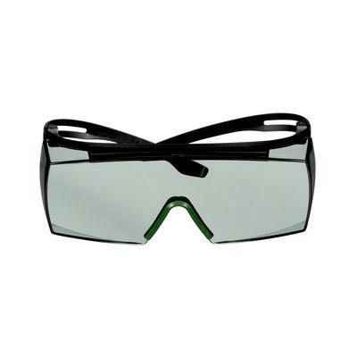SF3717ASP-BLK-EU 3M Secure-Fit 3700 OTG, Scratch Resistant Anti-Mist Safety Goggles with Grey Lenses