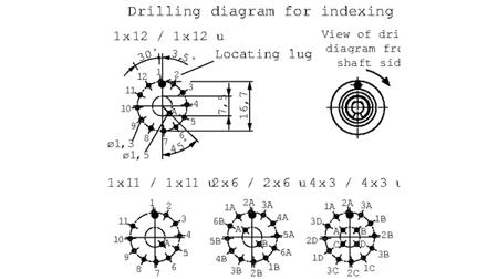 01-1183 30° Rotary Switch Wafer 12-Position