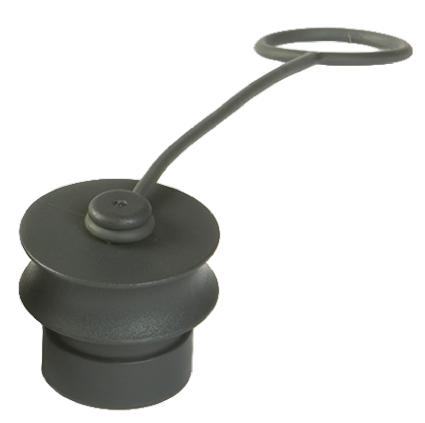 PXP6081 Bulgin 6000 Male Dust Cap, Shell Size 32 IP66, IP68, IP69K Rated, Thermoplastic