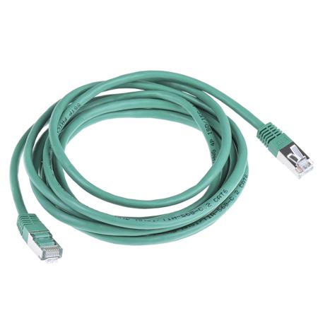 411-485 RS Pro Green 5m Cat6 Ethernet Cable Assembly RJ45