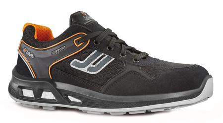 JALPEPS JY201 45 Jallatte J ENERGY Unisex Black Aluminium Toe Capped Safety Trainers, UK 10.5, EU 45