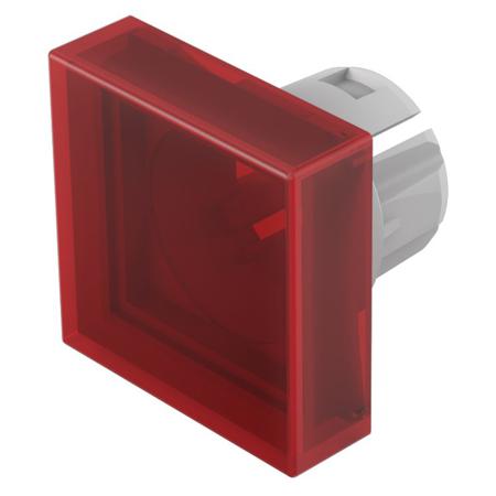 51-951.2 Indicator Lens Square Style, Red, 15.3 Long