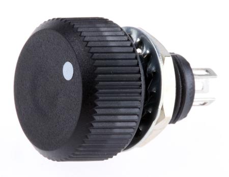 P16NP224MAB15 Vishay P16 220kΩ Rotary Potentiometer 1-Gang Panel Mount,