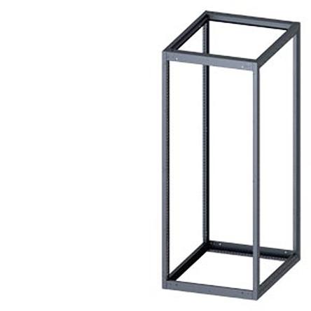 8MF1080-2GS30 Siemens 8MF1 Series Steel Support Frame, 2000mm H, 800mm W, 1000mm D, 2000mm L For Use With Standard Empty Enclosure
