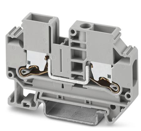1329493 Phoenix Contact  XTV 6 Series Grey, 6mm², Single-Level, Push In Termination