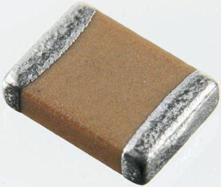 1812HC222KAT1A EPCOS 2.2nF Multilayer Ceramic Capacitor MLCC 3kV dc ±10% X7R Dielectric 1812 (4532M) SMD, Max. Temp. +125°C