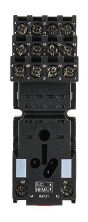 RXZE2S114M Schneider Electric RXZ 14 Pin <250V DIN Rail Relay Socket, for use with Relais Series RSZ