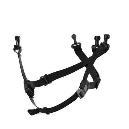 AHV220-000-000 JSP Nylon Black Hard Hat Chin Strap, JSP EVO Helmet Range
