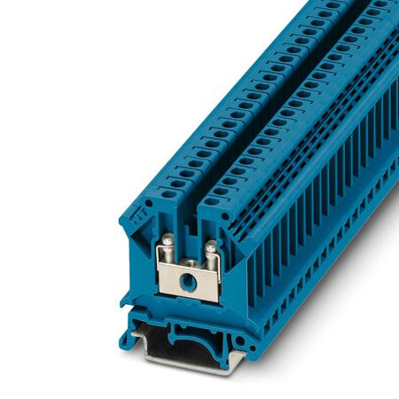 3004090 Phoenix Contact  UK5 BU Series Blue, 0.2 → 4mm², Single-Level, Screw Termination
