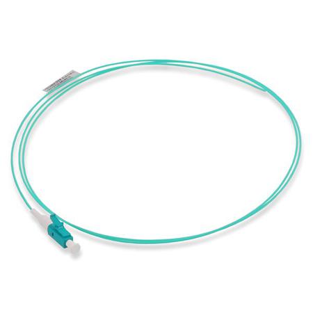 ACTFT1L1M35M10 Schneider Electric LC to LC Simplex Multi Mode OM3 Fibre Optic Cable, 50μm, Light Blue, 1m
