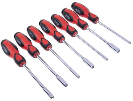 460-1758 RS PRO Nut Driver Set, 4 → 10 mm Tip, 226 mm Overall