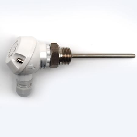 MAO61001 Prosensor PT100 Temperature Probe, 6mm Dia, 100mm Long, 3 Wire, G 1/2, Class A +250°C Max