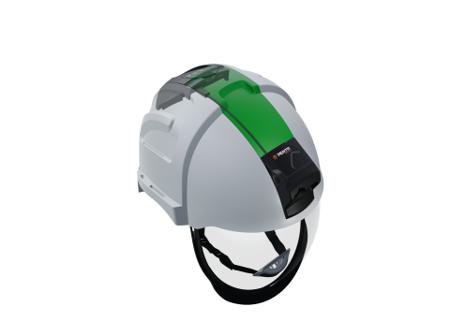 VEA-2-BK-G Penta ABS Black, Green Hard Hat Light, Penta Helmets