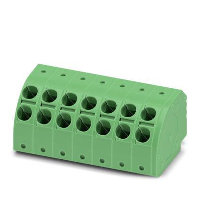1725623 Phoenix Contact, 5mm Pitch, 5, PTDA 2, 14 Way, , Pluggable Terminal Block, Plug, PCB Mount, Push In Spring Termination,