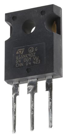STW15NK90Z STMicroelectronics Type N-Channel MOSFET, 15 A, 900 V Enhancement, 3-Pin TO-247