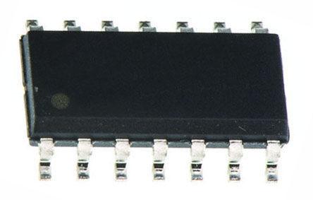 74HC14D-Q100-118 Nexperia 74HC14D-Q100,118, Dual Schmitt Trigger Inverter, 14-Pin SOIC