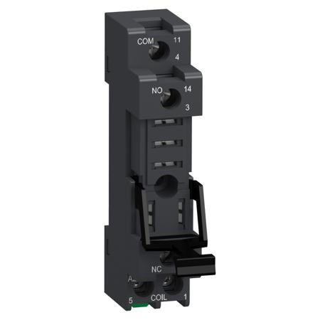 RGZE05E Schneider Electric Harmony Relay RXG 1 Pin 250V Chassis Mount Relay Socket, for use with Relay