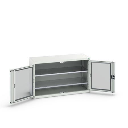 16926660.16 Bott 2 Door Sheet Steel Cupboard, 1300 x 550 x 800mm