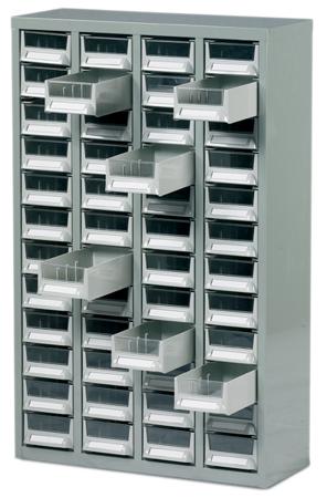669-3790 RS PRO 48 Steel Cabinet, Steel, 937mm x 586mm x 222mm, Grey