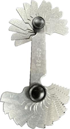 148-052 RS PRO, 28 Blades Thread Pitch Gauge, Metric thread type