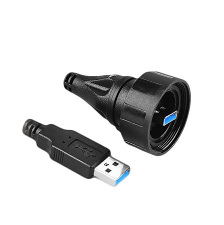 PX0840/A3/1M00 Bulgin USB 3.0, Male USB A to Male USB A, 1m