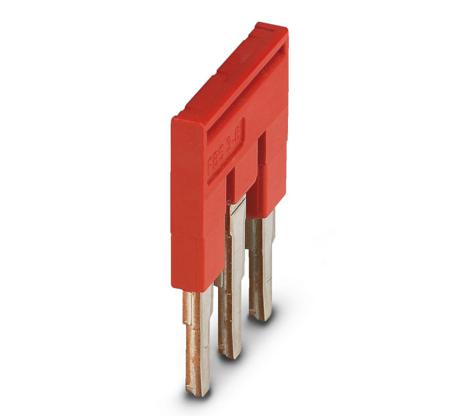 3030242 Phoenix Contact FBS3-6 Series Plug-in Bridge for Use with DIN Rail Terminal Blocks, 32A