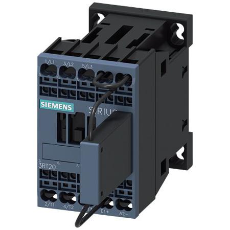 3RT2018-2LJ82-0LA0 Siemens SIRIUS 3RT2 Contactor, 72 V dc Coil, 3-Pole, 16 A, 7.5 kW, 1NC, 690 V