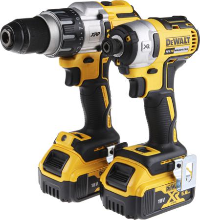 DCK276P2-GB Dewalt XR Brushless, 5Ah Li-ion Cordless Drill