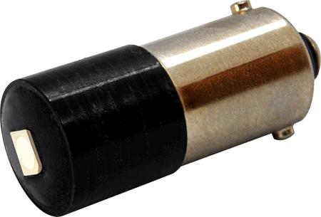 ELED/BA9S/CW Oxley White LED Indicator Lamp, 12-60V ac/dc, BA9s Base, 10mm Diameter, 1792mcd