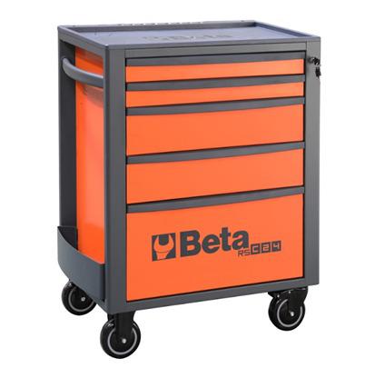 RSC24/5-O BETA 5 Drawer ABS Wheeled Roller Cabinet
