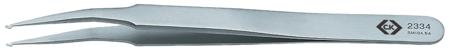 T2334 CK 120 mm, Stainless Steel, Cross, ESD Tweezer