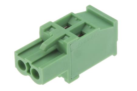 1792249 Phoenix Contact, 5.08mm Pitch, MVSTBR 2.5/ 2-ST-5.08, 2 Way, , Pluggable Terminal Block, Plug, Cable Mount, Screw