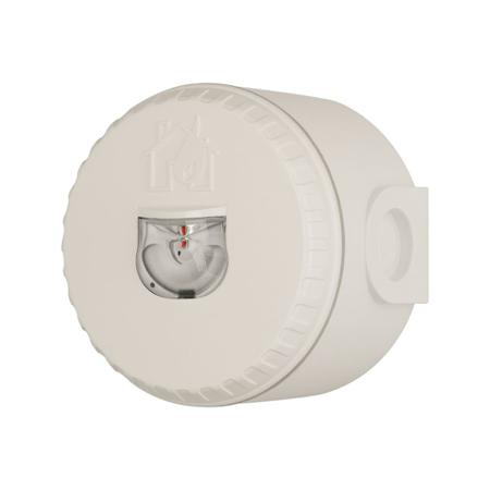 812005FULL-0256X Eaton Red Flashing Beacon, 9 → 60 V dc, Wall Mount, LED Bulb, IP33C, IP65