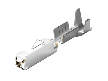5-963715-5 TE Connectivity MQS Silver Uninsulated Spade Connector, Tab Terminal, 63mm Tab Size