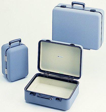 230-964 RS Pro Waterproof Metal Equipment Case, 411 x 297 x 166mm