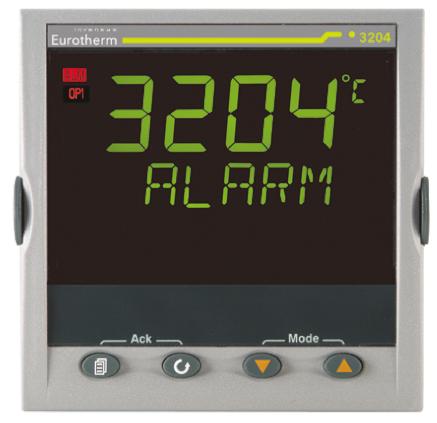3204/CC/VH/RRRX/R Eurotherm 3204 PID Temperature Controller, 96 x 96 (1/4 DIN)mm, 4 Output Changeover Relay, Relay, 85 → 264 V ac