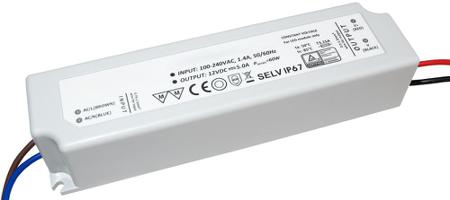 122-223 RS PRO LED Driver, 24V Output, 60W Output, 2.5A Output, Constant Voltage