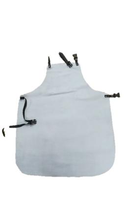 FTAB-119070-AR GUYARD White Reusable Leather Apron, 90mm