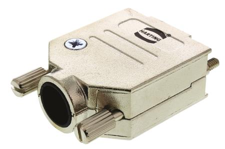 09670090343 HARTING D-sub Series Metal D Sub Backshell, 9 Way