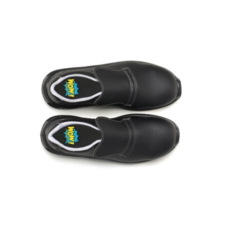 RL20282-12 UPower RL20282 Unisex Black  Toe Capped Safety Shoes, EU 47, UK 12