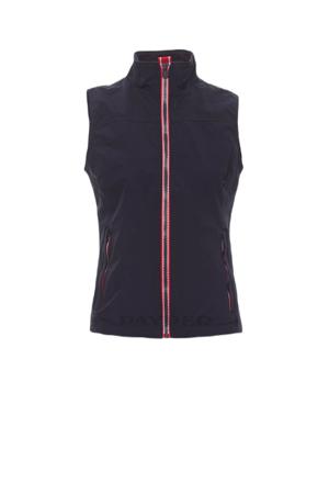 001163-0343-08007-S Payperwear HORIZON Navy Blue Breathable, Waterproof, Windproof Women's Work Vest, S