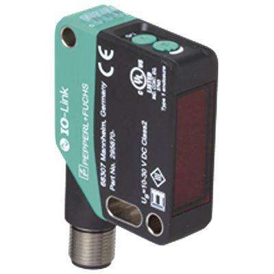 OBT300-R200-2EP-IO-V1 Pepperl + Fuchs Background Suppression Photoelectric Sensor, F Shaped Sensor, 30 → 300 m Detection Range IO-LINK