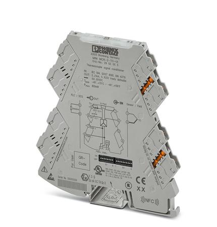 2902055 Phoenix Contact MINI MCR Series Signal Conditioner, Thermocouple Input, Current, Voltage Output, 9.6 → 30V dc