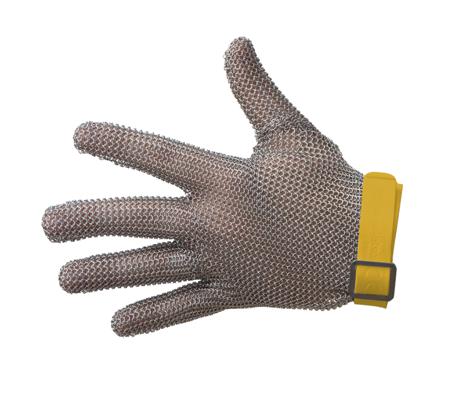 0GCM-132-50-000-00 Manulatex GCM Yellow Stainless Steel Abrasion Resistant, Cut Resistant Work Gloves, Size XL