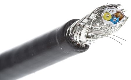09456000145 HARTING, 50m Cat5, Black, SF/UTP Shielded, Unterminated PVC Sheath