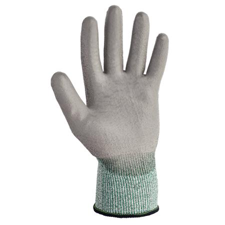 13826 Kimberly Clark G60 Grey HPPE Cut Resistant Gloves, Size 10, XL, Polyurethane Coating