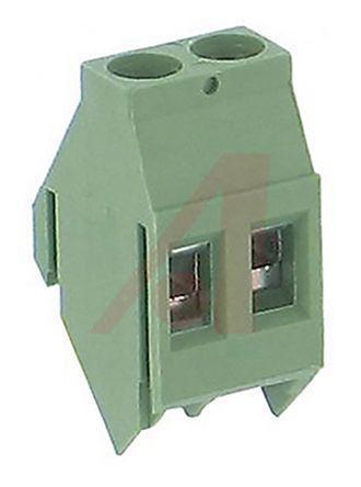 MI-254--5-00- Altech PCB Terminal Block, 4 Way/Pole, Screw Terminals, 30 → 14 AWG PCB Mount, PA6.8, 300 (UL) V, 450 (IEC) V