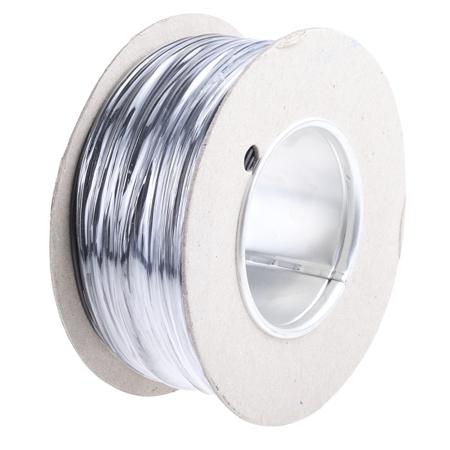 361-642 RS Pro Black, 100m PVC 2491X Equipment Wire, 0.75 mm² CSA , 750 V 18 AWG