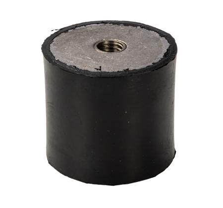 126-3926 RS PRO Cylindrical M10 Anti Vibration Mount, Female to Female Bobbin with 128.99kg Compression Load