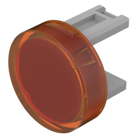 31-933.3 Indicator Lens Round Style, Orange, 15.8 diameter